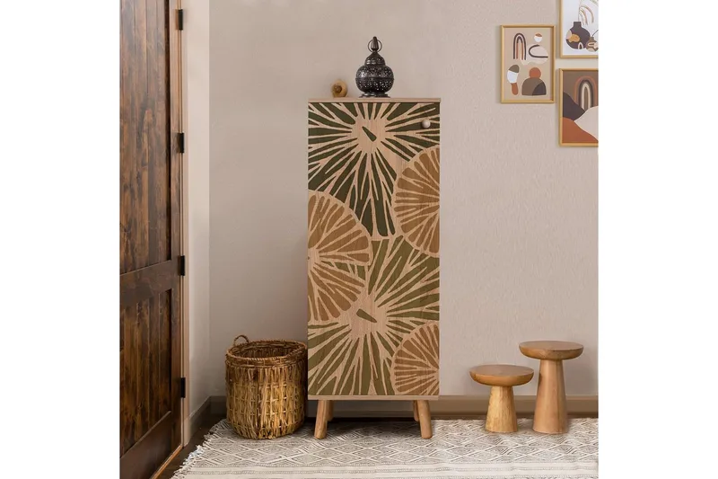 Gelsgan Skoskap 50 cm - Natur - Oppbevaring - Skooppbevaring - Skoskap