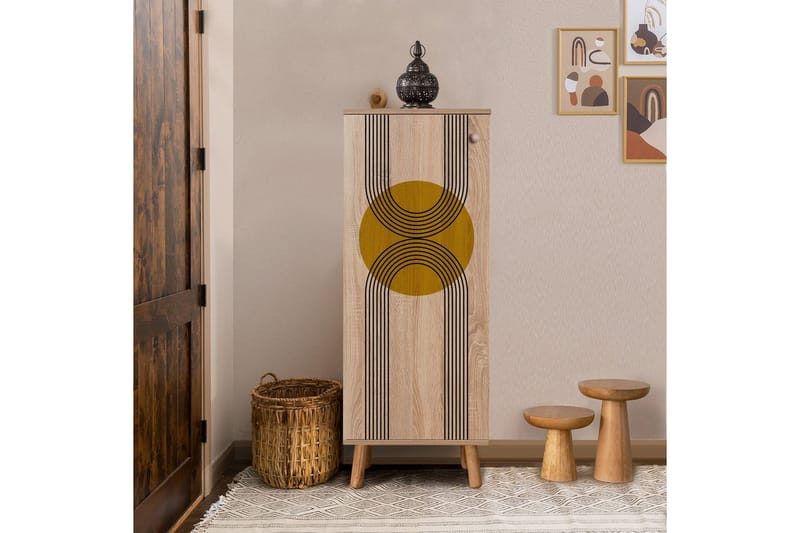 Gelsgan Skoskap 50 cm - Natur - Oppbevaring - Skooppbevaring - Skoskap