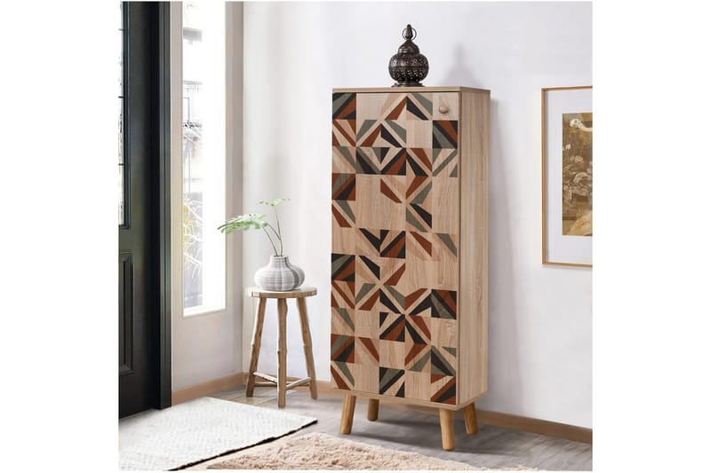 Gelsgan Skoskap 50 cm - Natur - Oppbevaring - Skooppbevaring - Skoskap