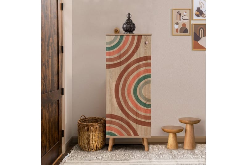 Gelsgan Skoskap 50 cm - Natur - Oppbevaring - Skooppbevaring - Skoskap