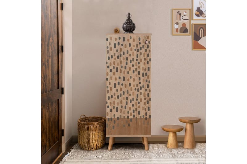 Gelsgan Skoskap 50 cm - Natur - Oppbevaring - Skooppbevaring - Skoskap