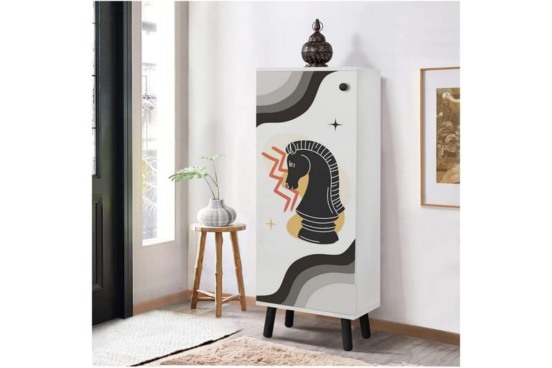 Gelsgan Skoskap 50 cm - Sort - Oppbevaring - Skooppbevaring - Skoskap