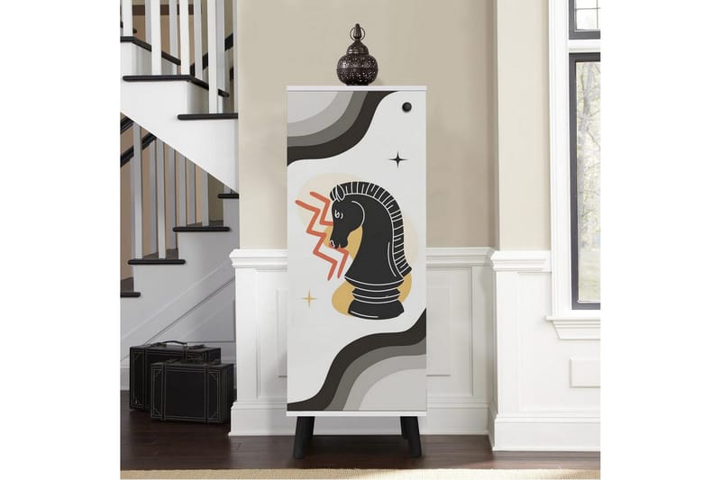 Gelsgan Skoskap 50 cm - Sort - Oppbevaring - Skooppbevaring - Skoskap