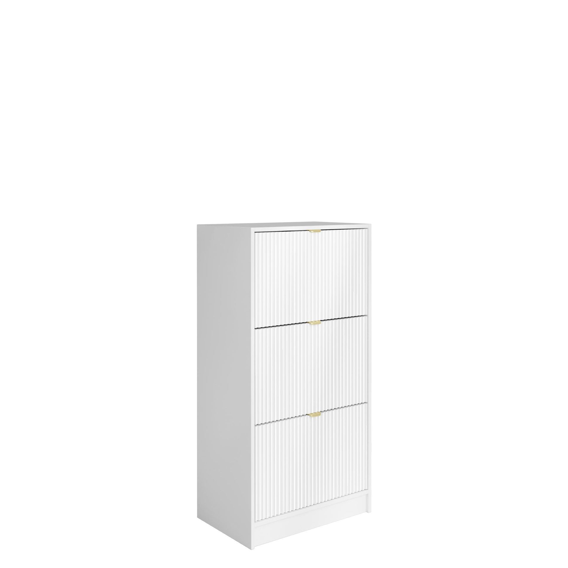 Gudelia Skoskap 60 cm - hvit