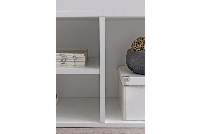Gunnersbury Skohylle 104x32 cm - Hvit - Oppbevaring - Skooppbevaring