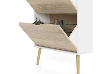 Hostafranc Skoskap 70 cm - Hvit - Oppbevaring - Skooppbevaring