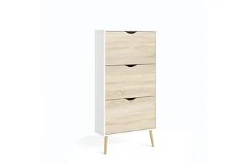 Hostafranc Skoskap 70 cm - Hvit - Oppbevaring - Skooppbevaring