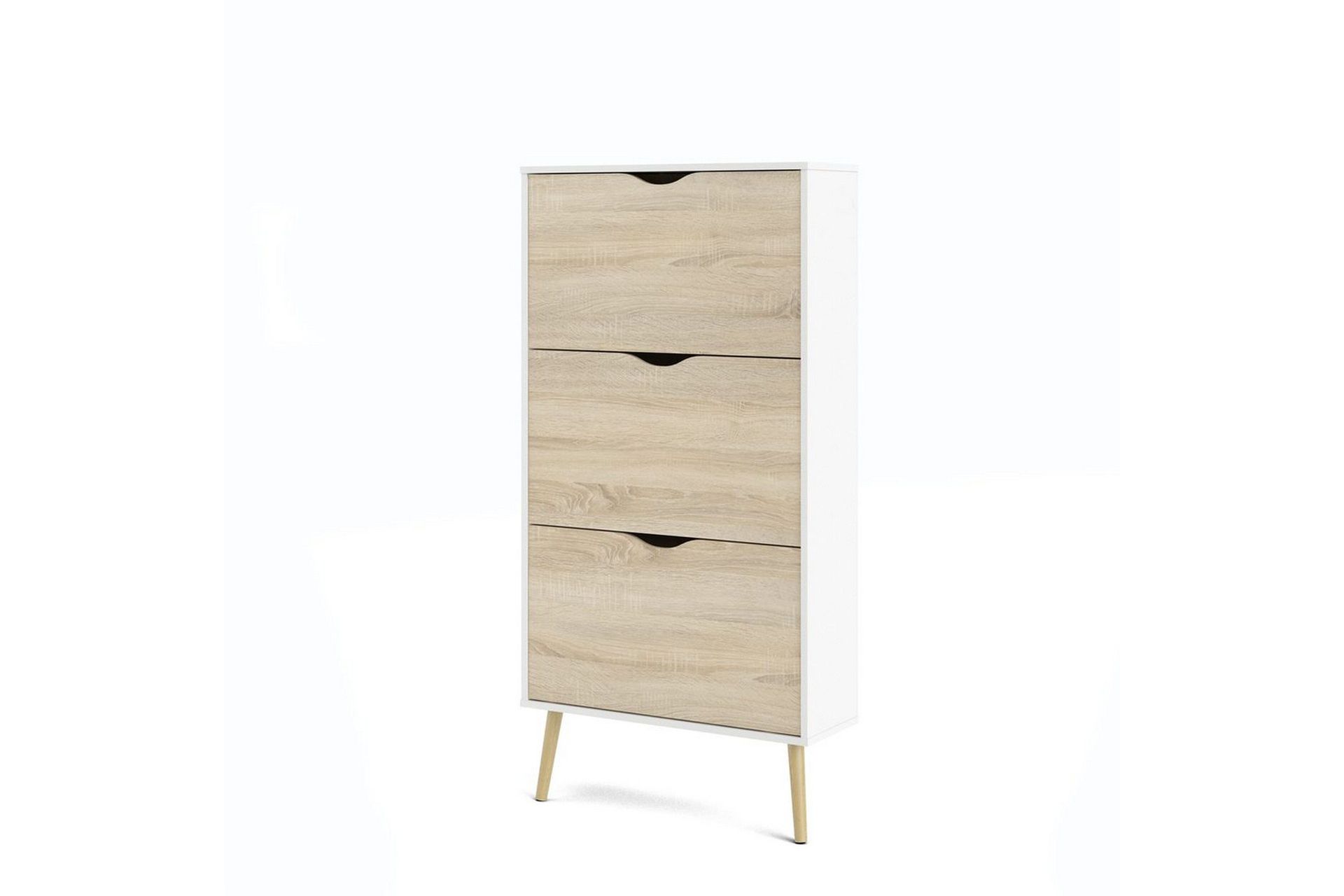 Hostafranc Skoskap 70 cm - Hvit