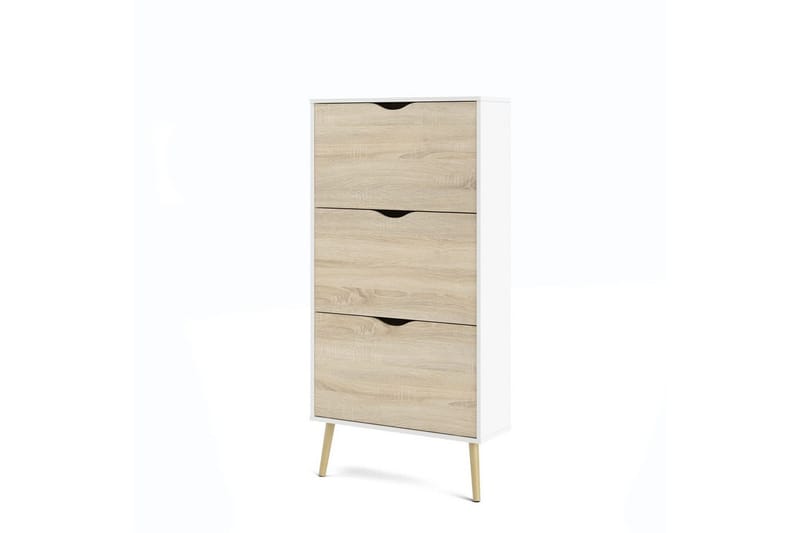 Hostafranc Skoskap 70 cm, Hvit