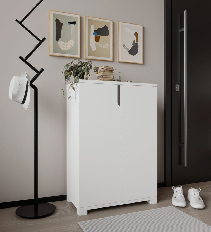 Hungirr Skoskap 60 cm - Hvit - Oppbevaring - Skooppbevaring - Skoskap