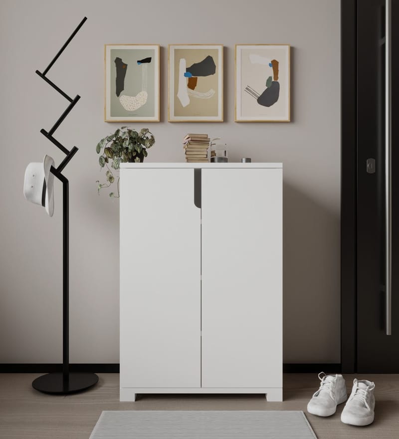 Hungirr Skoskap 60 cm - Hvit - Oppbevaring - Skooppbevaring - Skoskap