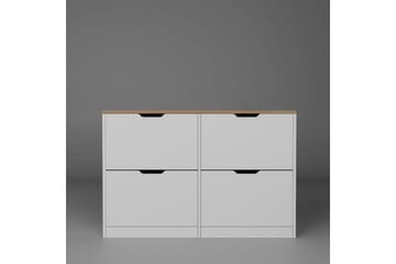 Kiichi Skoskap 120,5 cm - Valnøtt - Oppbevaring - Skooppbevaring