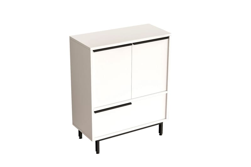 Liyakat Skoskap 74,8 cm - Hvit - Oppbevaring - Skooppbevaring - Skoskap