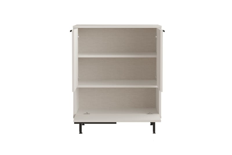 Liyakat Skoskap 74,8 cm - Hvit - Oppbevaring - Skooppbevaring