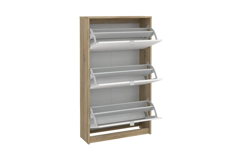 Loranor Skoskap 70,3 cm - Natur - Oppbevaring - Skooppbevaring - Skoskap