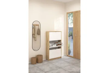 Loranor Skoskap 70,3 cm - Natur - Oppbevaring - Skooppbevaring