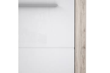 Luovaure Skoskap 119 cm - Brun/Hvit - Oppbevaring - Skooppbevaring - Skoskap