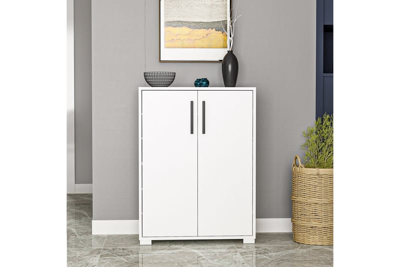Lupa Skoskap 72 cm - Hvit - Oppbevaring - Skooppbevaring - Skoskap
