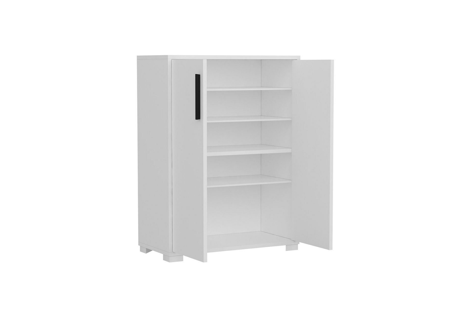 Lupa Skoskap 72 cm - Hvit - Oppbevaring - Skooppbevaring - Skoskap