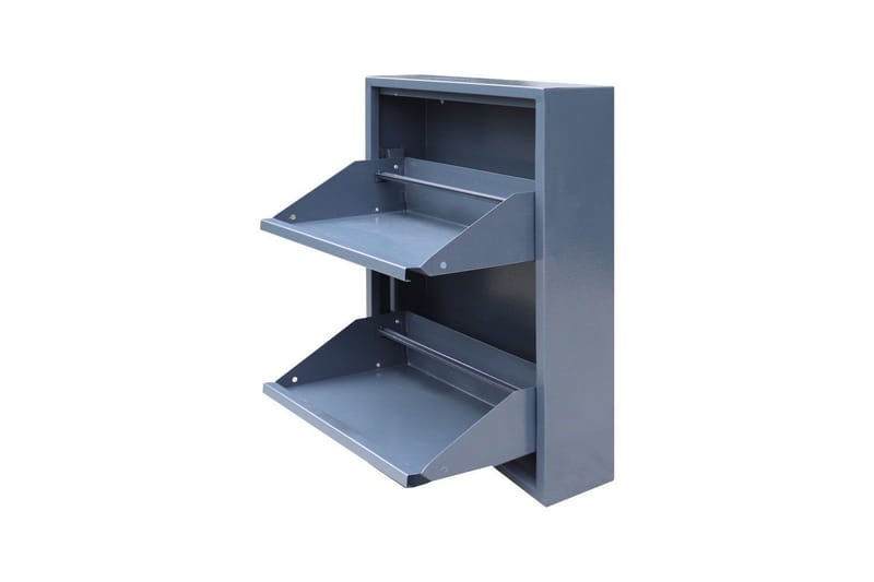 Mayazizi Skoskap 50 cm - Lysegrå - Oppbevaring - Skooppbevaring - Skoskap