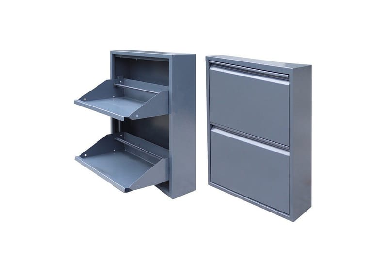 Mayazizi Skoskap 50 cm - Lysegrå - Oppbevaring - Skooppbevaring - Skoskap