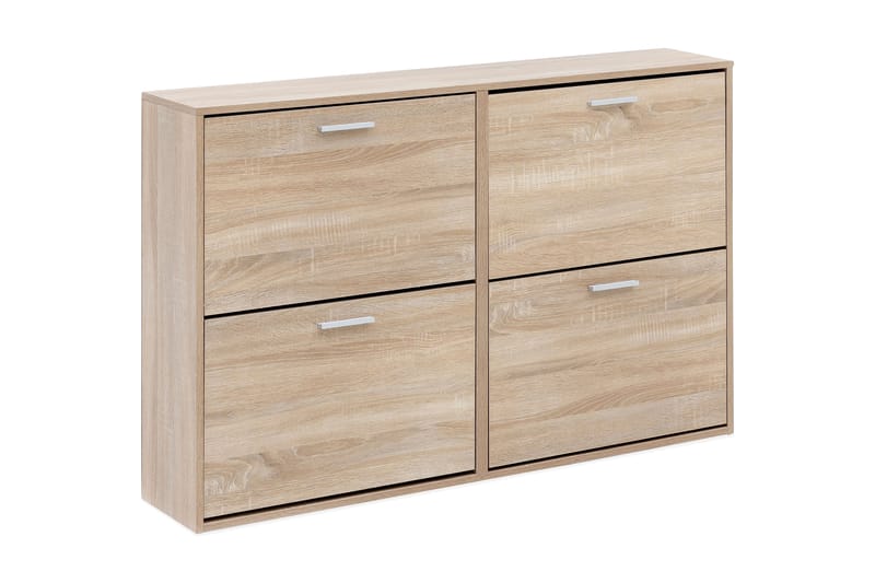 Metia Skoskap 120x24 cm - Brun - Oppbevaring - Skooppbevaring - Skoskap