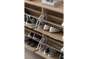 Metia Skoskap 120x24 cm - Brun - Oppbevaring - Skooppbevaring