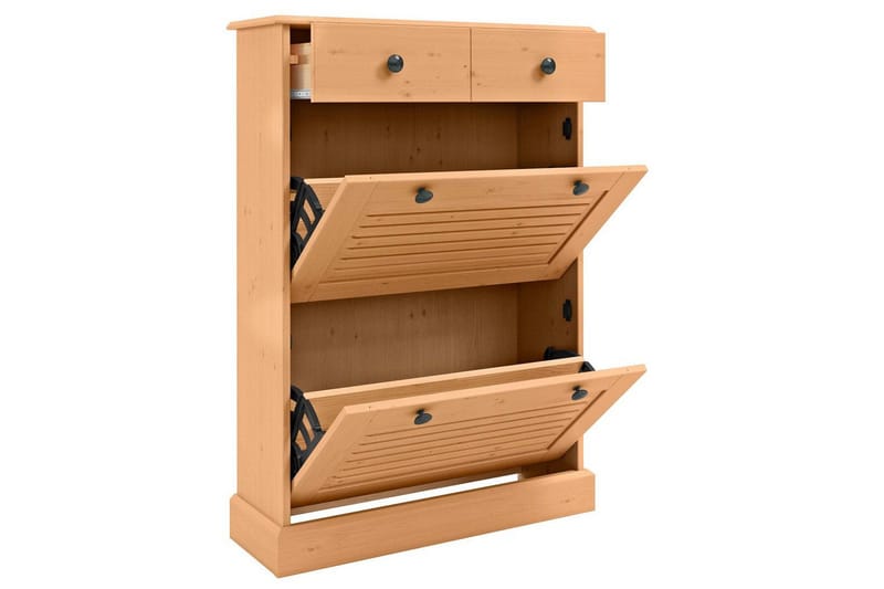 Mille Skoskap 75x105 cm - Brun - Oppbevaring - Skooppbevaring