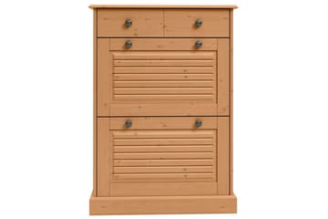Mille Skoskap 75x105 cm - Brun - Oppbevaring - Skooppbevaring