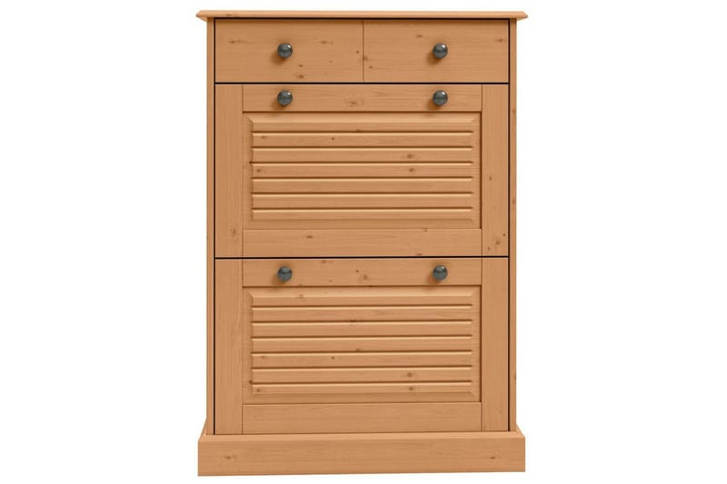 Mille Skoskap 75x105 cm - Brun - Oppbevaring - Skooppbevaring