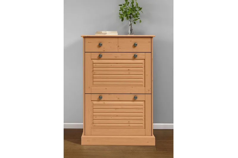 Mille Skoskap 75x105 cm - Brun - Oppbevaring - Skooppbevaring - Skoskap