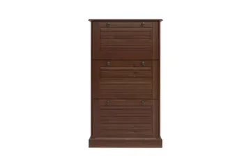 Mille Skoskap 75x130 cm - Brun - Oppbevaring - Skooppbevaring
