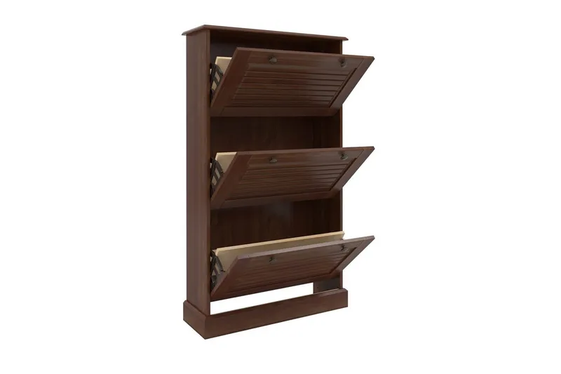 Mille Skoskap 75x130 cm - Brun - Oppbevaring - Skooppbevaring