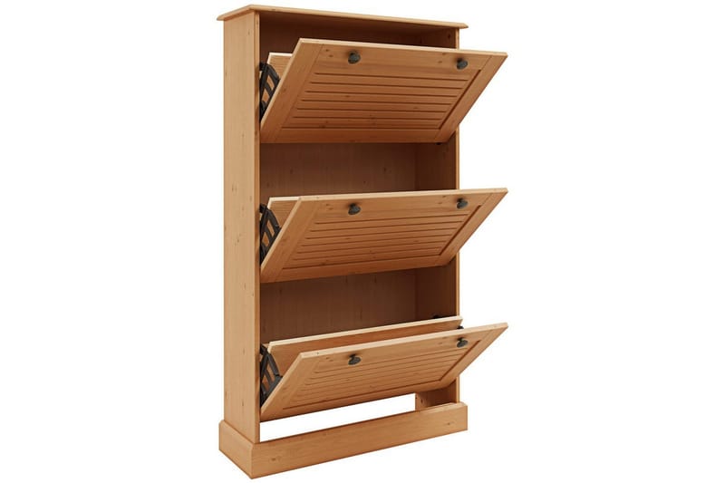 Mille Skoskap 75x130 cm - Brun - Oppbevaring - Skooppbevaring
