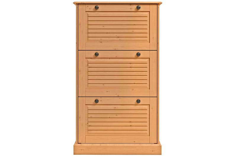 Mille Skoskap 75x130 cm - Brun - Oppbevaring - Skooppbevaring