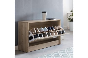 Mosbarger Skohylle 80x24 cm - Brun - Oppbevaring - Skooppbevaring