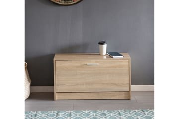 Mosbarger Skohylle 80x24 cm - Brun - Oppbevaring - Skooppbevaring