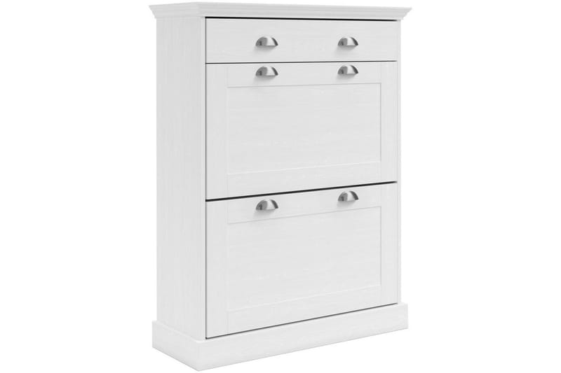 Motala Skohylle 80x105 cm, Hvit