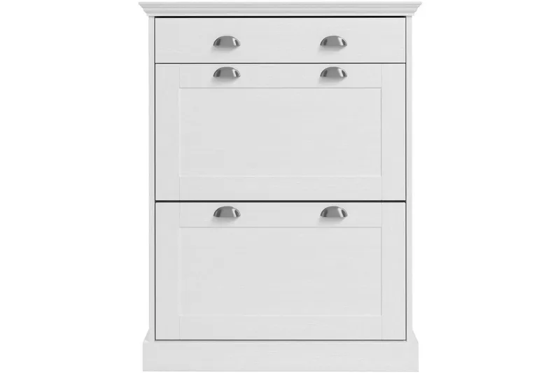 Motala Skohylle 80x105 cm - Hvit - Oppbevaring - Skooppbevaring