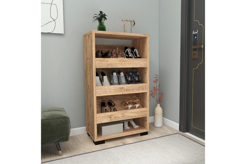 Nasem Skoskap 45 cm - Brun - Oppbevaring - Skooppbevaring - Skoskap