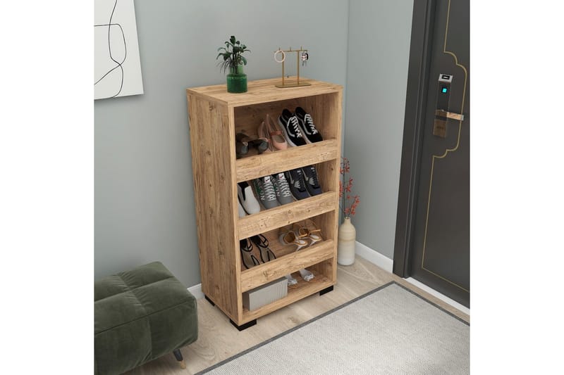 Nasem Skoskap 45 cm - Brun - Oppbevaring - Skooppbevaring - Skoskap