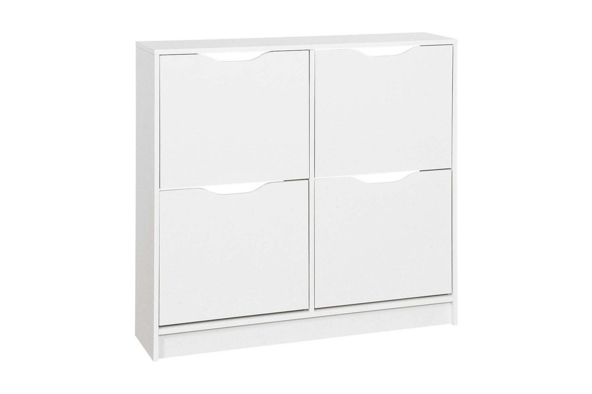Novalis Skoskap 100 cm - Hvit - Oppbevaring - Skooppbevaring - Skoskap