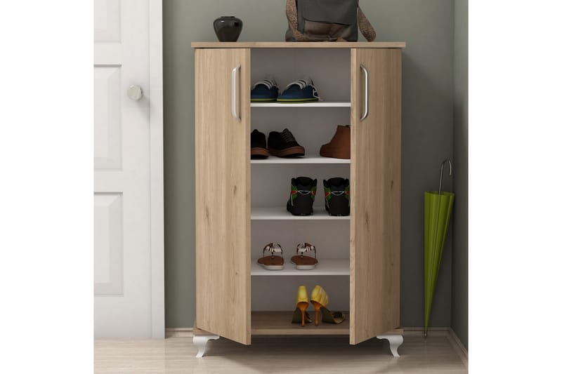 Oceania Skoskap 72 cm - Valnøtt - Oppbevaring - Skooppbevaring - Skoskap