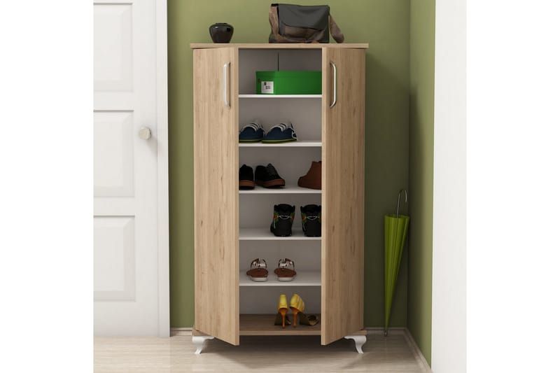 Plomer Skoskap 72 cm - Valnøtt - Oppbevaring - Skooppbevaring - Skoskap