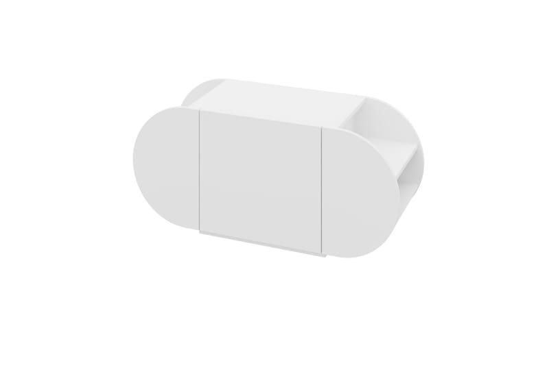 Pozy Skoskap 110 cm, Hvit