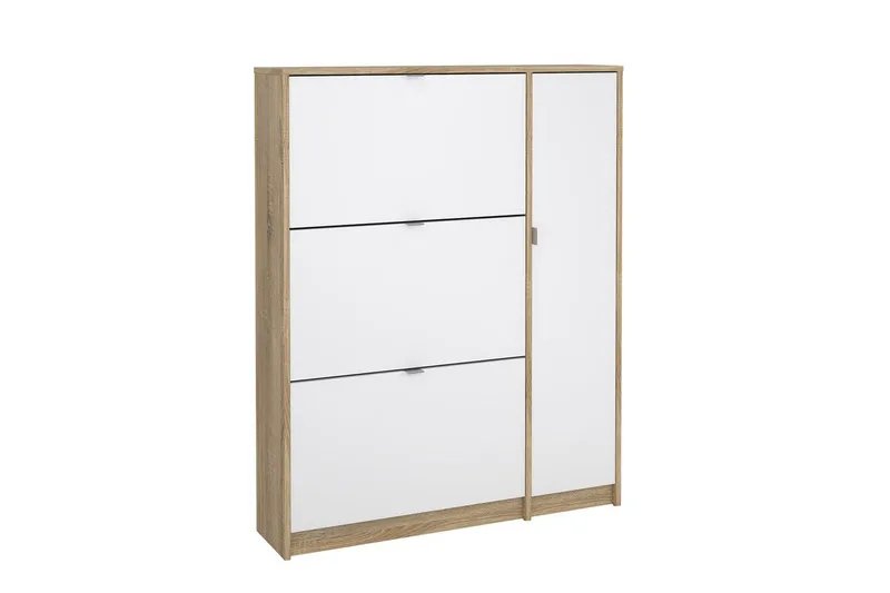 Rivornis Skoskap 98,8 cm - Natur - Oppbevaring - Skooppbevaring - Skoskap