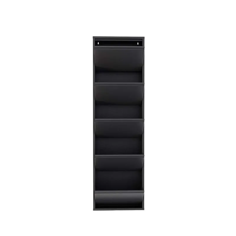 Rylanis skoskap 50x169 cm - Antrasitt - Oppbevaring - Skooppbevaring