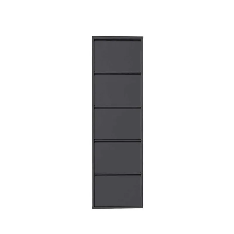 Rylanis skoskap 50x169 cm - Antrasitt - Oppbevaring - Skooppbevaring