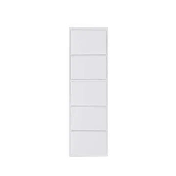 Rylanis skoskap 50x169 cm - Hvit - Oppbevaring - Skooppbevaring