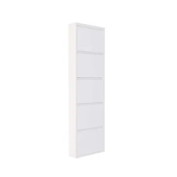 Rylanis skoskap 50x169 cm - Hvit - Oppbevaring - Skooppbevaring